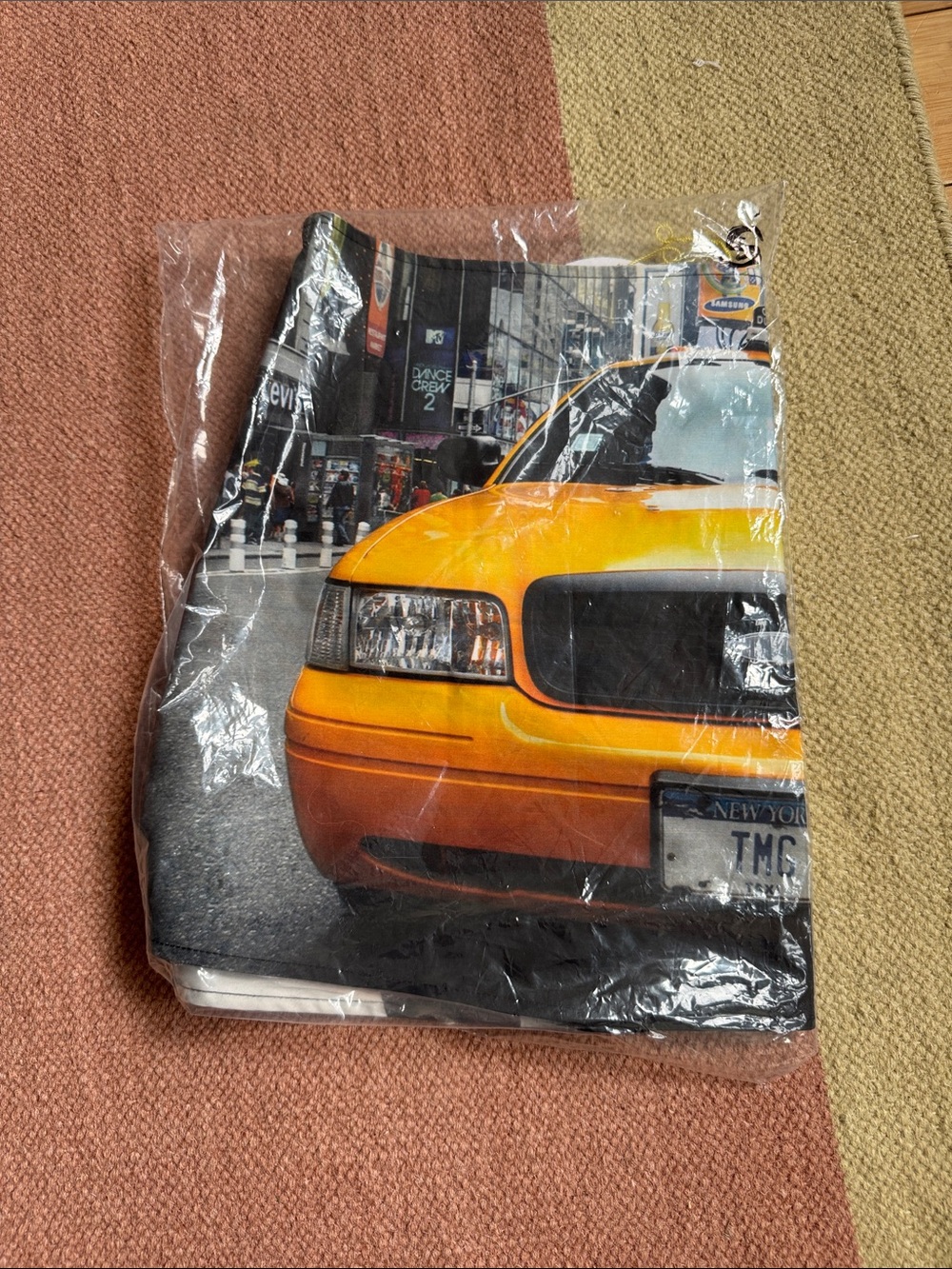 New with tags Tyler McGillivary mini skit Yellow NYC Taxi Print
